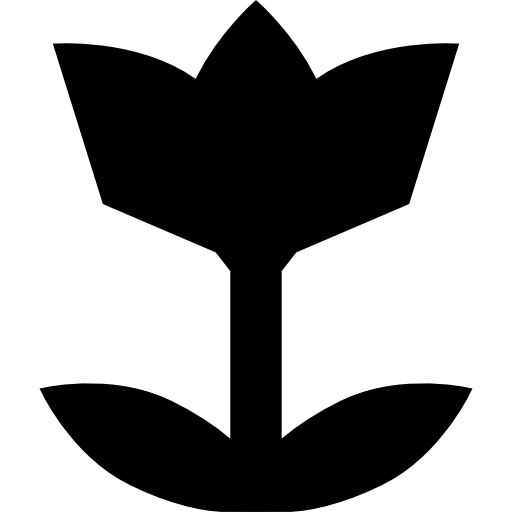 Flower silhouette
